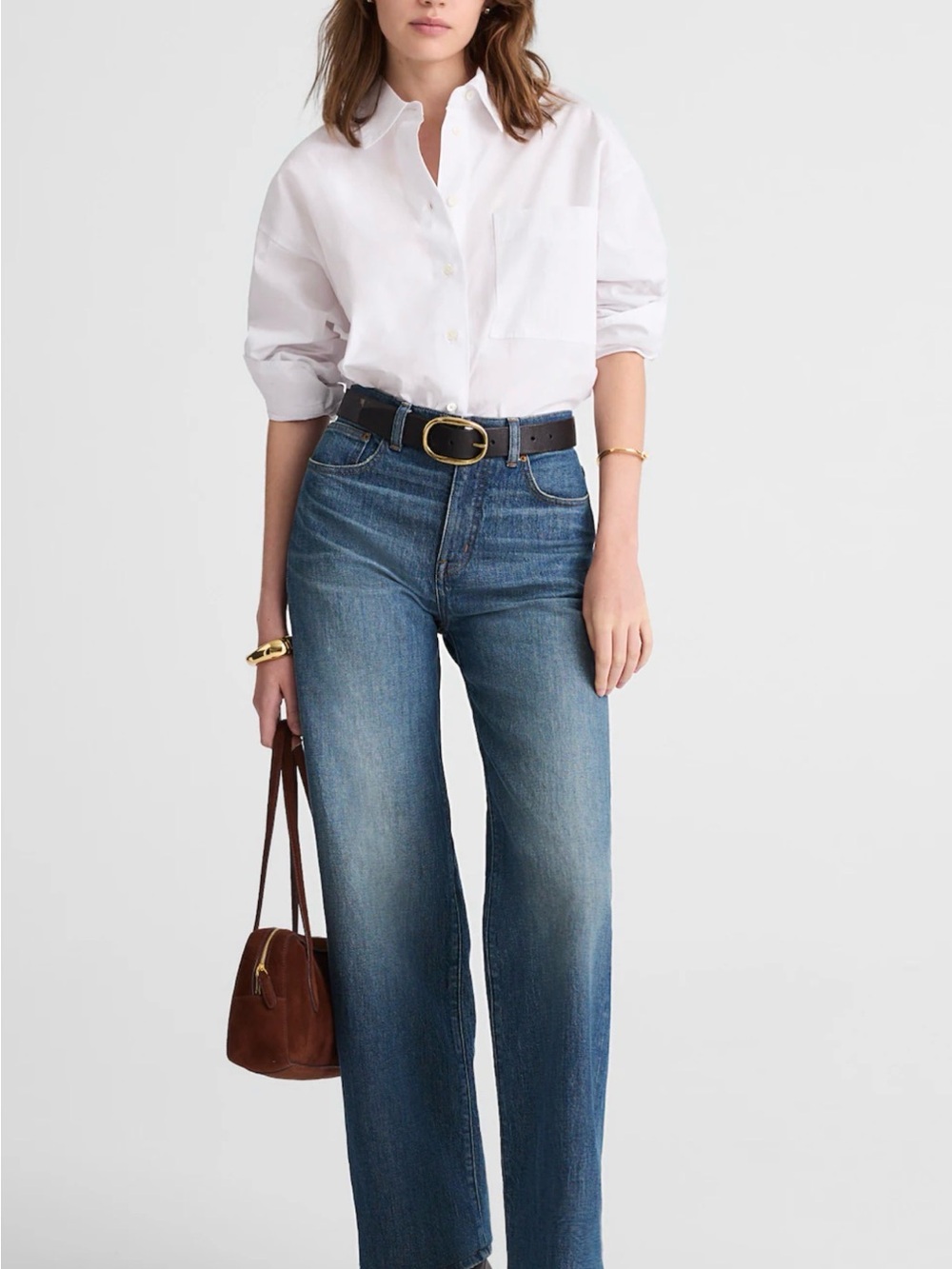 Madewell Women’s The Perfect Vintage Wide-Leg Jeans EUC 25P
